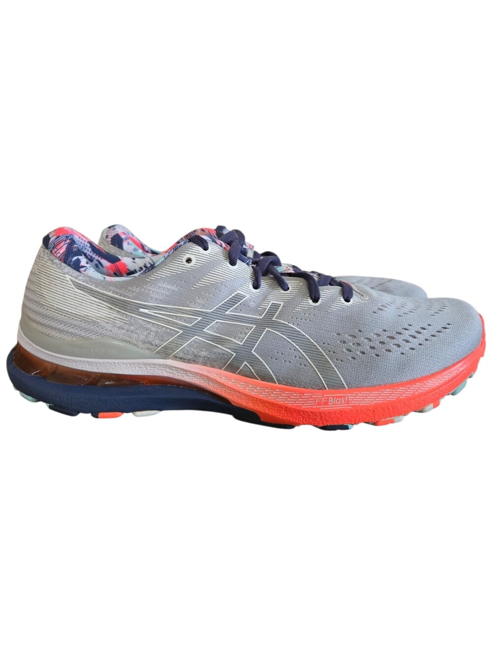 Asics Gel Kayano 28 Running Shoes Mens Sz 11 Grey Celebration of Sport 1011B310